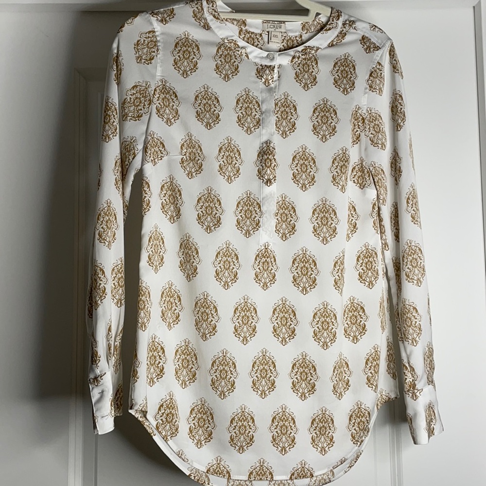 NWOT JCREW BUTTON DOWN XXS.